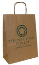 recycled kraft paper bags with custom logo