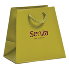 trapezoid paper bags with pp rope handles