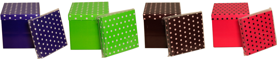 cube gloss gift boxes
