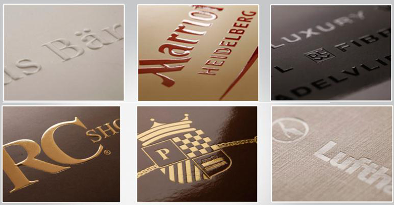 luxury paper bags with embossing