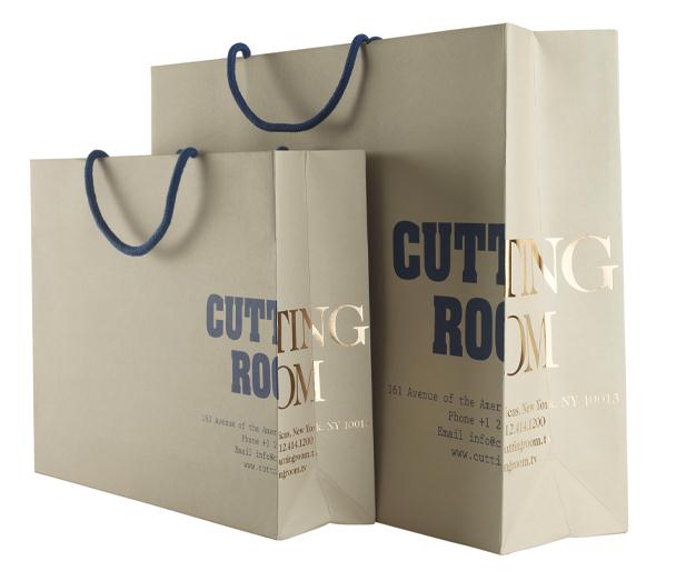 luxury paper bags with embossing logo