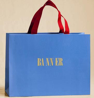 luxury paper bags with embossing logo
