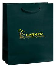 luxury paper bags with gold hot stamping logo