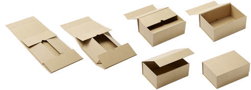 foldable kraft  gift boxes
