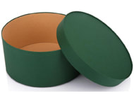 round shape kraft gift boxes